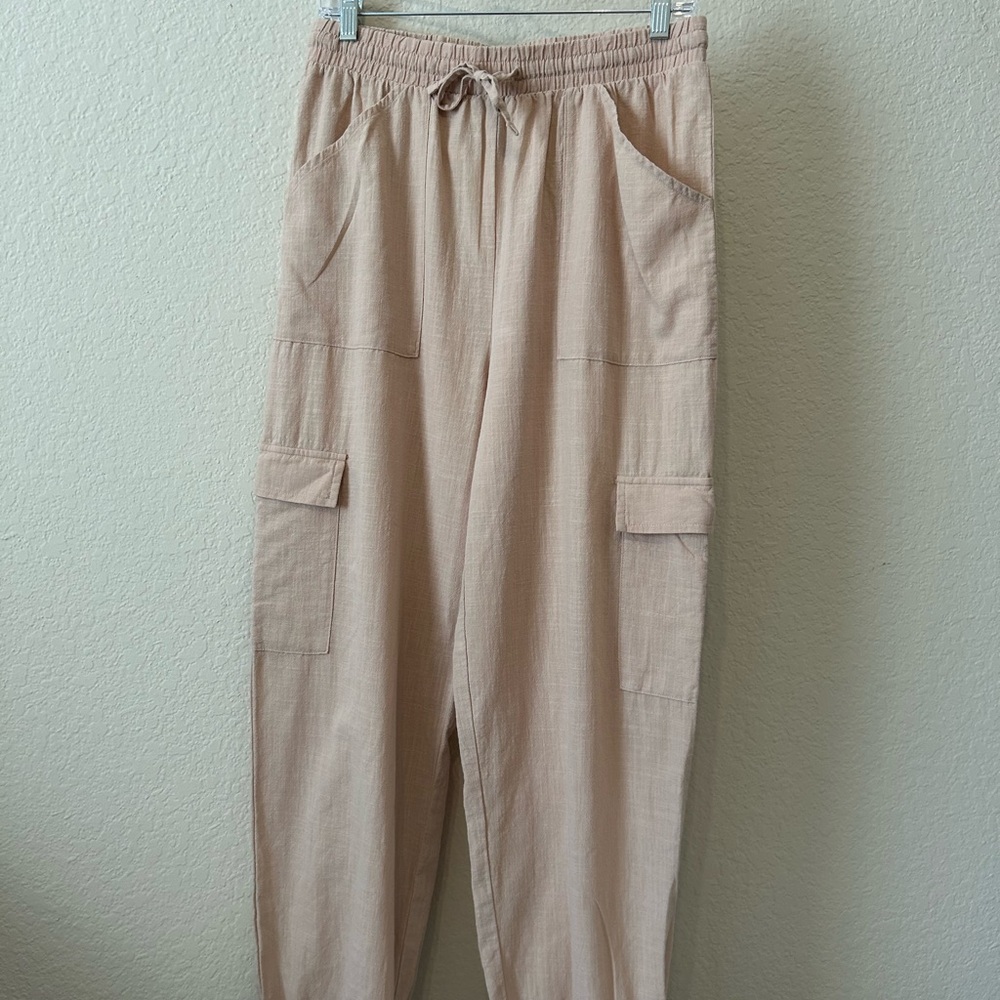 Casual Tan Joggers